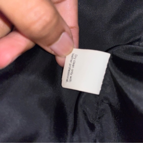 COPY - J Crew Black Leather Jacket - Picture 3 of 5